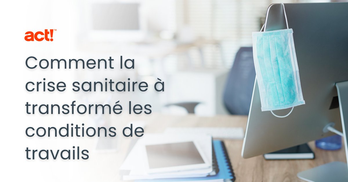 ActCRM_FR's tweet photo. Pour beaucoup d'entre nous, la COVID-19 a modifié notre façon de travailler. Découvrez ce blog pour vous aider à rouvrir les portes du bureau de votre entreprise ainsi que de trouver un équilibre pour vos employés. 
https://t.co/eHCrLqBrrk #coworkinglife  #teletravail https://t.co/9xW3lzZv8w