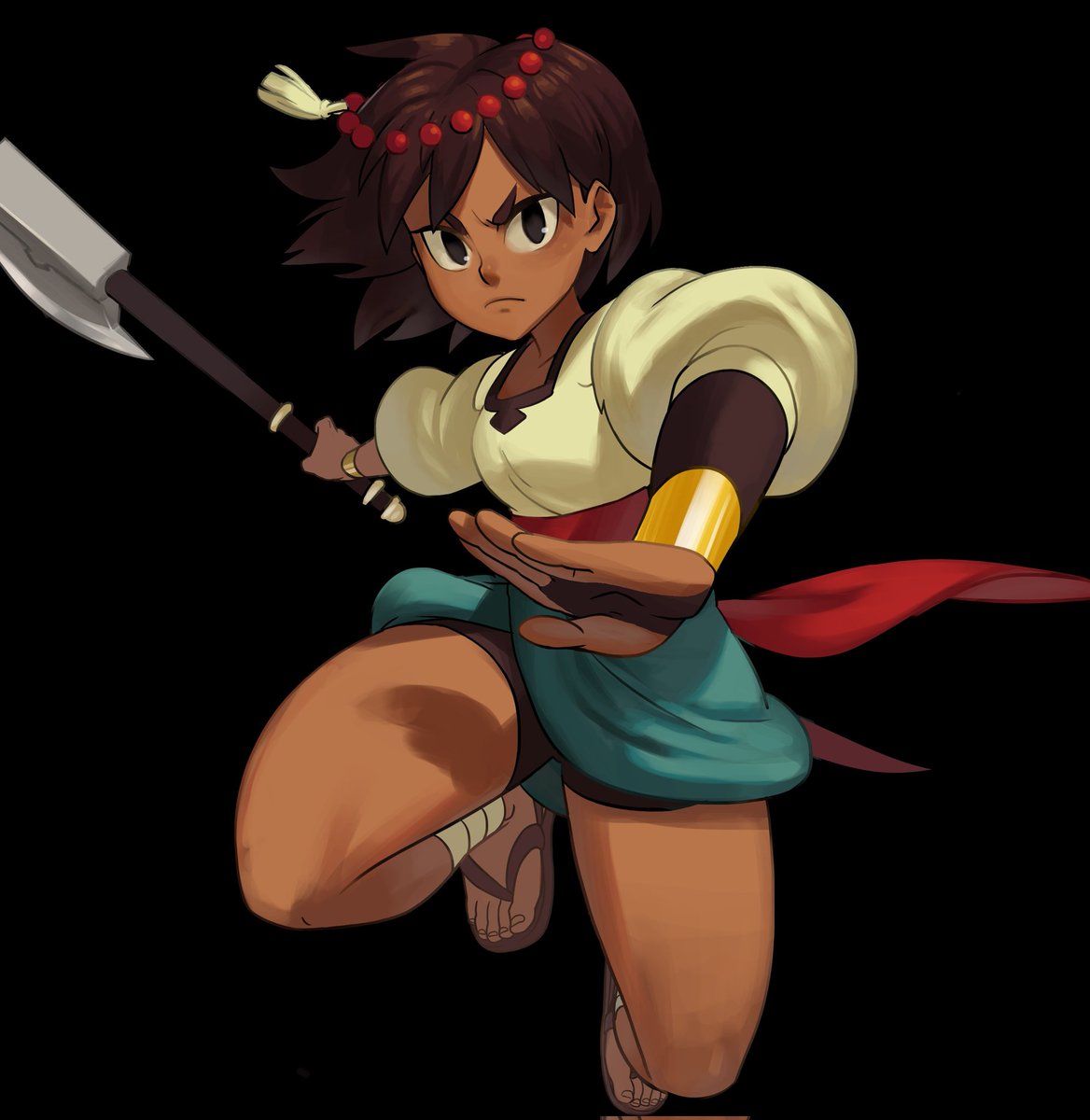 Tomboy of the day is Ajna from Indivisible.