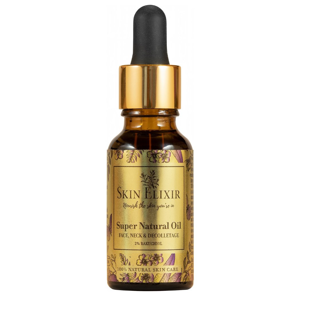 The effects are clear #retweet to be in with a chance of winning a bottle of my Super Natural Oil powered by 2% backuciol. Seriously it's a skin gamechanger #skincare #NaturalBeauty