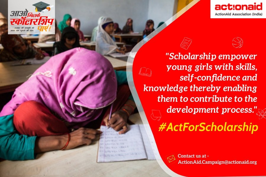 Saleha Danish (@salehadanish) on Twitter photo #actforscholarship <a href="/ActionAidIndia/">ActionAid Association</a>
अनुसुचित जाति व पिछड़े वर्ग के छात्र छात्राओं को सरकार द्वारा दी जाने वाली छात्रवृत्ति योजनाओं को लेकर 1 सितम्बर 2021 से जागरूकता अभियान का आयोजन l #actforscholarship <a href="/ActionAidIndia/">ActionAid Association</a>
अनुसुचित जाति व पिछड़े वर्ग के छात्र छात्राओं को सरकार द्वारा दी जाने वाली छात्रवृत्ति योजनाओं को लेकर 1 सितम्बर 2021 से जागरूकता अभियान का आयोजन l
