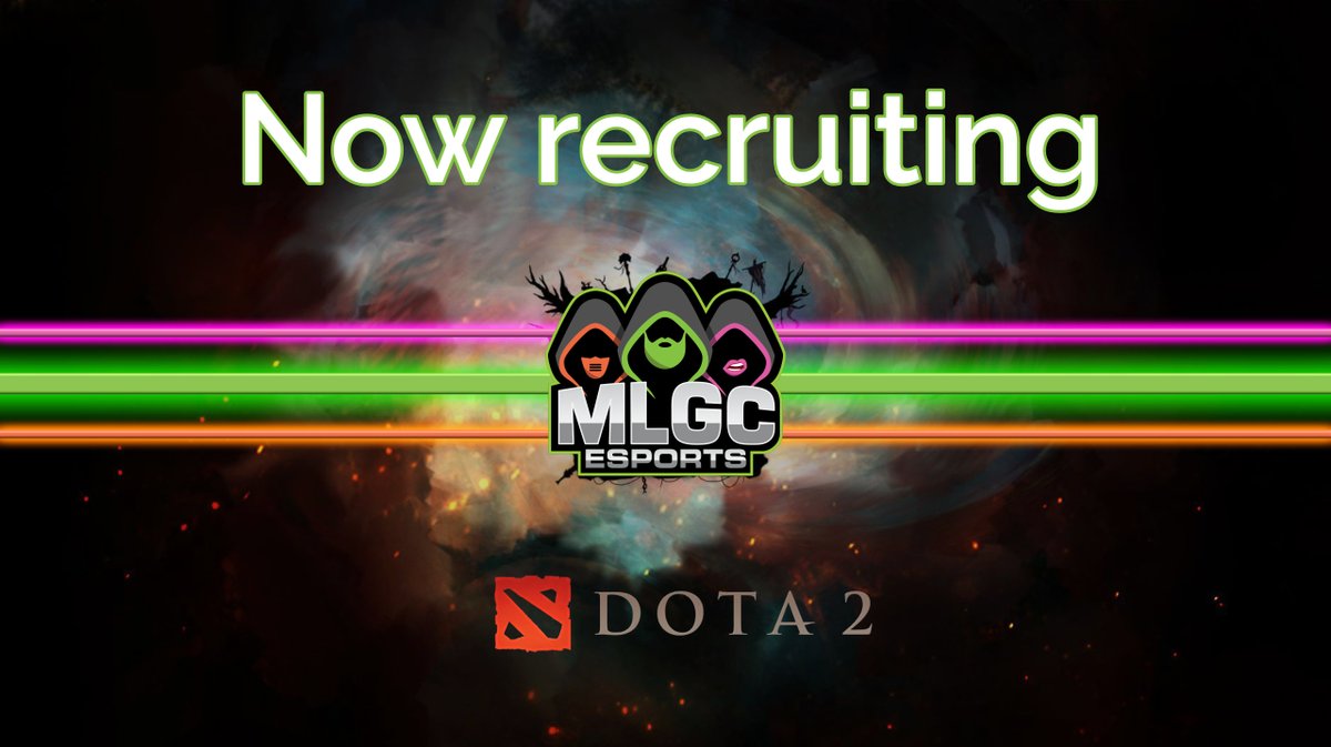 We are now recruiting!
We are looking for experienced Dota 2 players.

Do you play position 2 or 3/4?
Come shoot me a DM on discord and lets see if you have what it takes!
Asherite#5214

Join our discord today!
discord.gg/bQzGx5eg6E