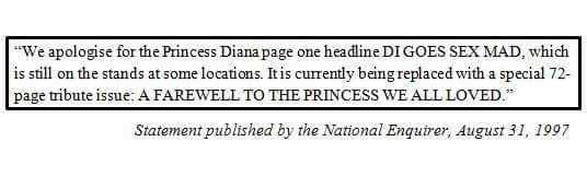 It's 24 years since my all-time favourite press apology/correction. If any of you can beat it, I'm all ears.