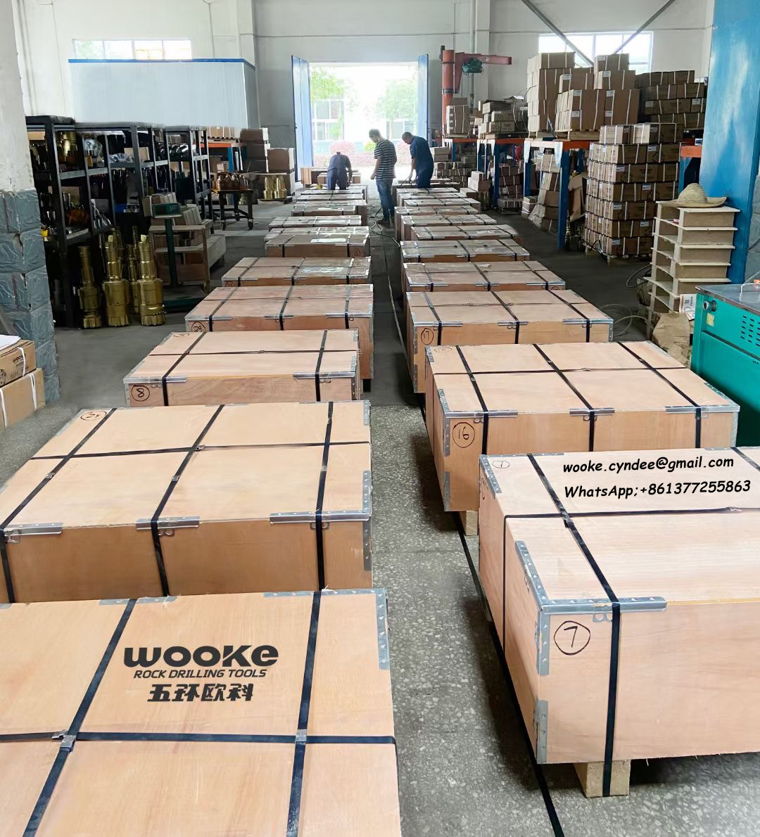 Cyndee4125's tweet image. Prepare the goods for customers and deliver from our new &amp;amp; old factory at the same time!!👏👏😂💪
#wooke #drillingtools #miningbits #bits #dthhammer #dthbits #downthehole #welldrilling #waterdrill #drill #hammers