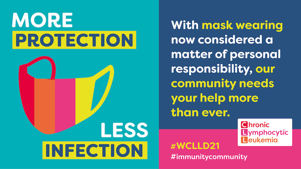CLLSupport's tweet photo. Our community needs your help more than ever. #WCLLD21 #meandmyumbrella #immunitycommunity #bloodcancerawareness #bloodcancerawarenessmonth https://t.co/XcFbnzUSkt