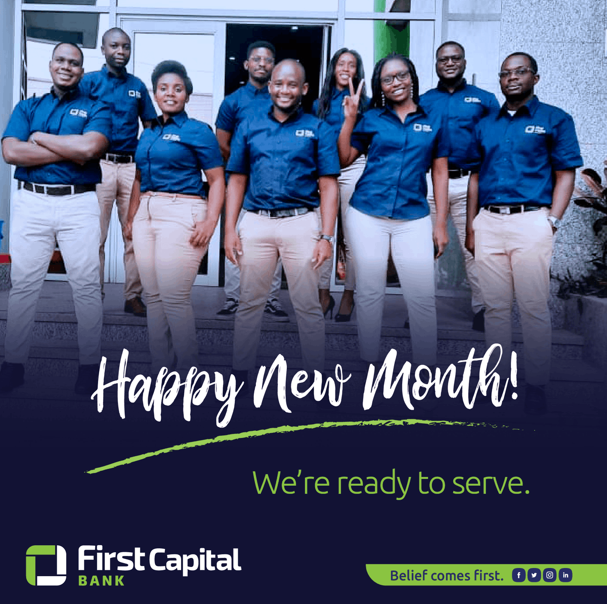 FirstCapital_Mw's tweet image. Only a few more months till the end of the year. Let&apos;s switch up gears and keep pushing 💪 #HappytoServe