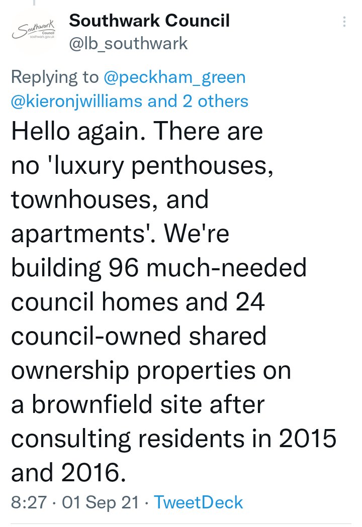 peckham_green's tweet photo. .@lb_southwark council just called Peckham Green a "brownfield site". 
Not kidding. https://t.co/fY6IYCYxGf