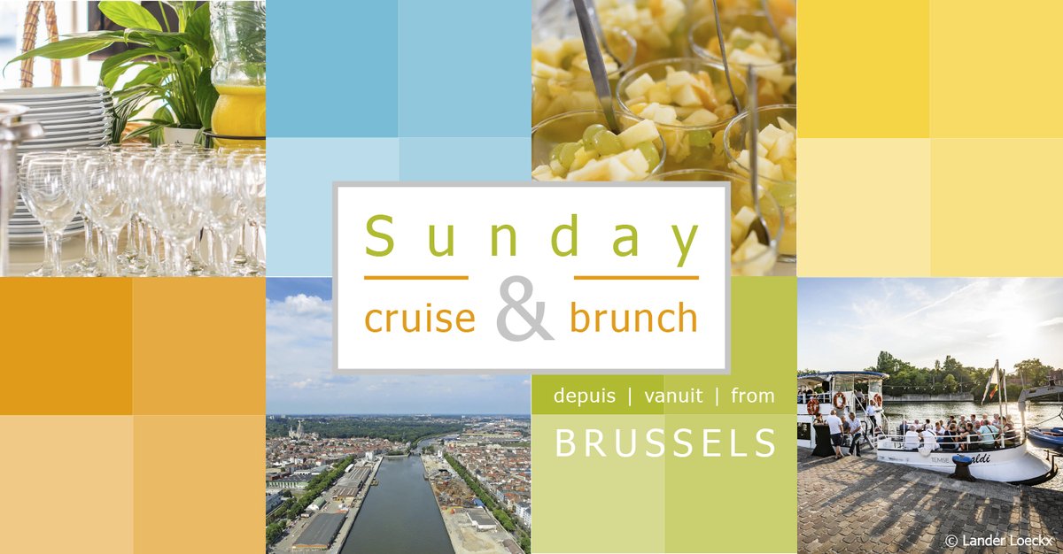 Rivertours1's tweet photo. 👉 Dimanche | Zondag | Sunday 5/09/2021:🌞🌞🌞Cruise &amp; brunch: encore quelques places | nog enkele plaatsen vrij | still a few places left! 
INFO: 02 218 54 60
#brusselsbywater #rivertours #cruisebrunch #brunch #brunchtime #sunnysunday #brussel #bruxelles #brussels #bxl https://t.co/z6Myo1hCge