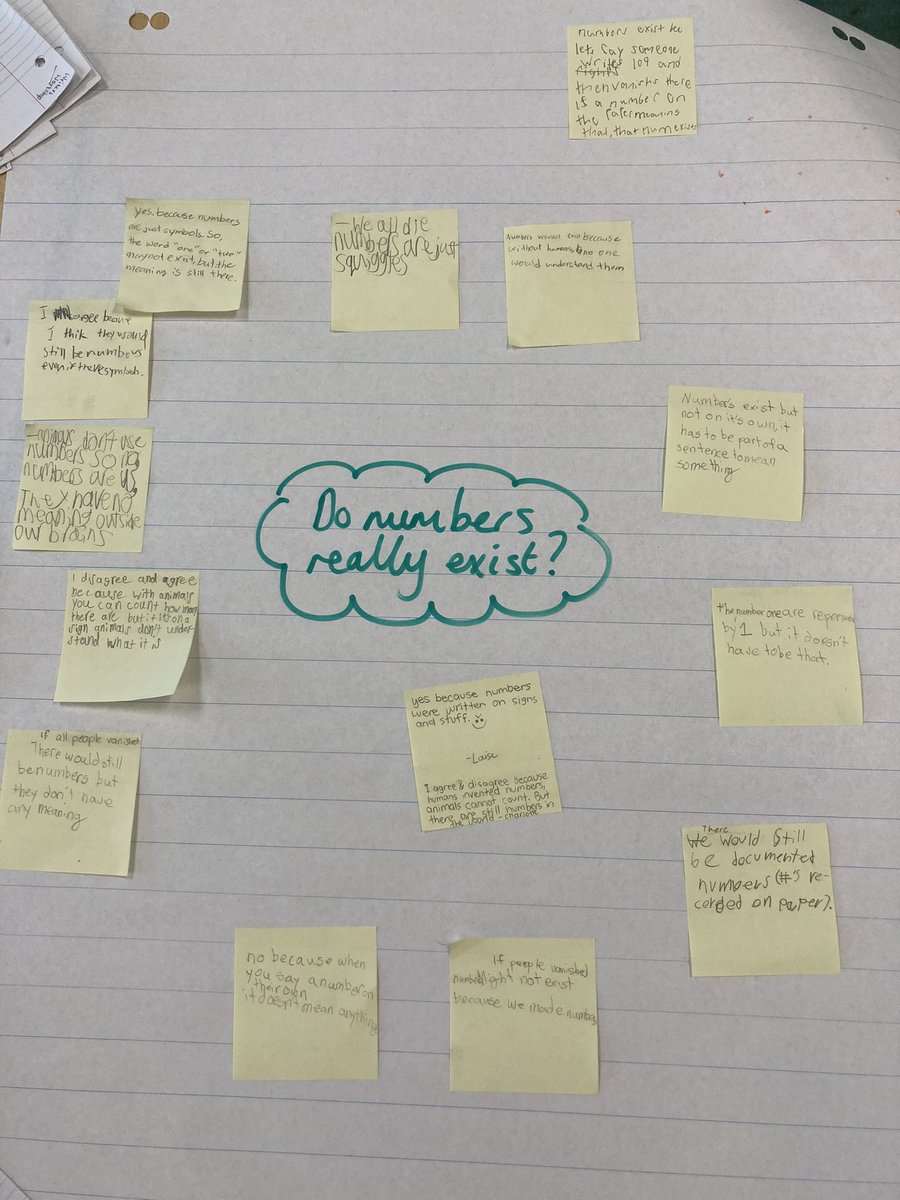 TMaypyp's tweet image. Really enjoying the students ideas as we deep dive into our unit on number