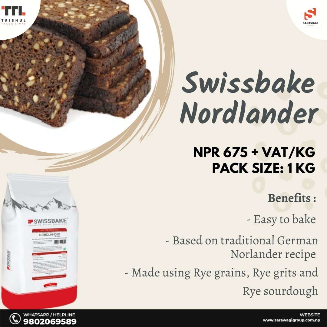 SarawagiG's tweet image. Swissbake Nordlander
bit.ly/2PyO0Wk
#breadmix #SwissbakeNordlander #ryebread #breads #GermanNorlander #SwissBake #cozfoodislife #thickeningagent #foodhandling #thinkfoodthinkus #SarawagaiGroup #trishultradelinks  #texture #tradition #nepalfood #goodfood #chefnepal