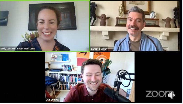 SWLLEN3's tweet image. HUGE thanks to @dangolding for making his time available for us to chat about all things gaming and creative industries pathways today. 

Students tuned in from right across Victoria, with great questions!

If you missed it, jump over to our Facebook page to watch!