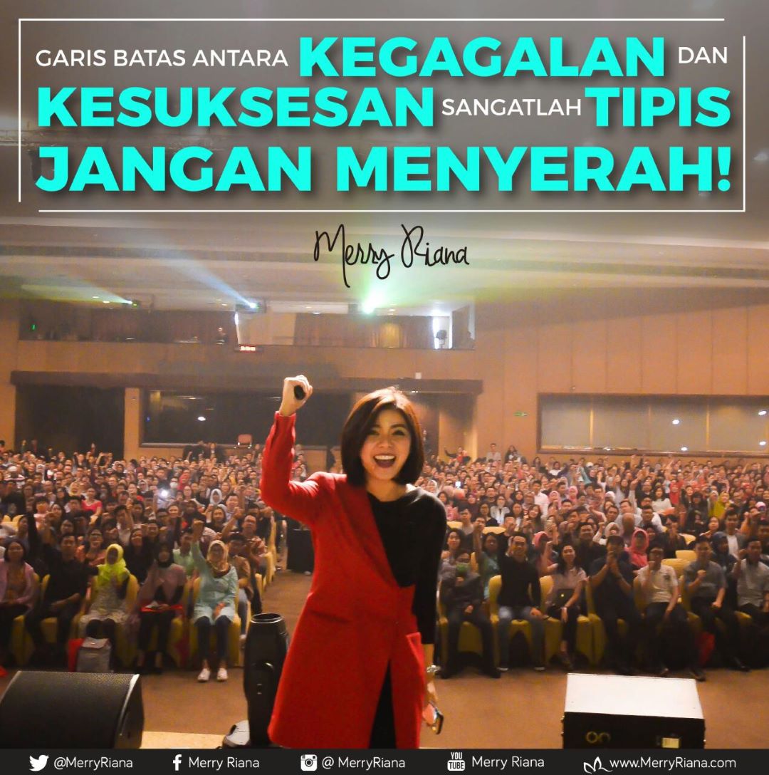MerryRiana's tweet photo. Garis batas antara kegagalan dan kesuksesan sangatlah tipis jangan menyerah!

Setuju?
Acung jempolnya di kolom KOMENTAR ya :)

#MerryRiana #Motivasi #Inspirasi https://t.co/CpJtgiG3Vv