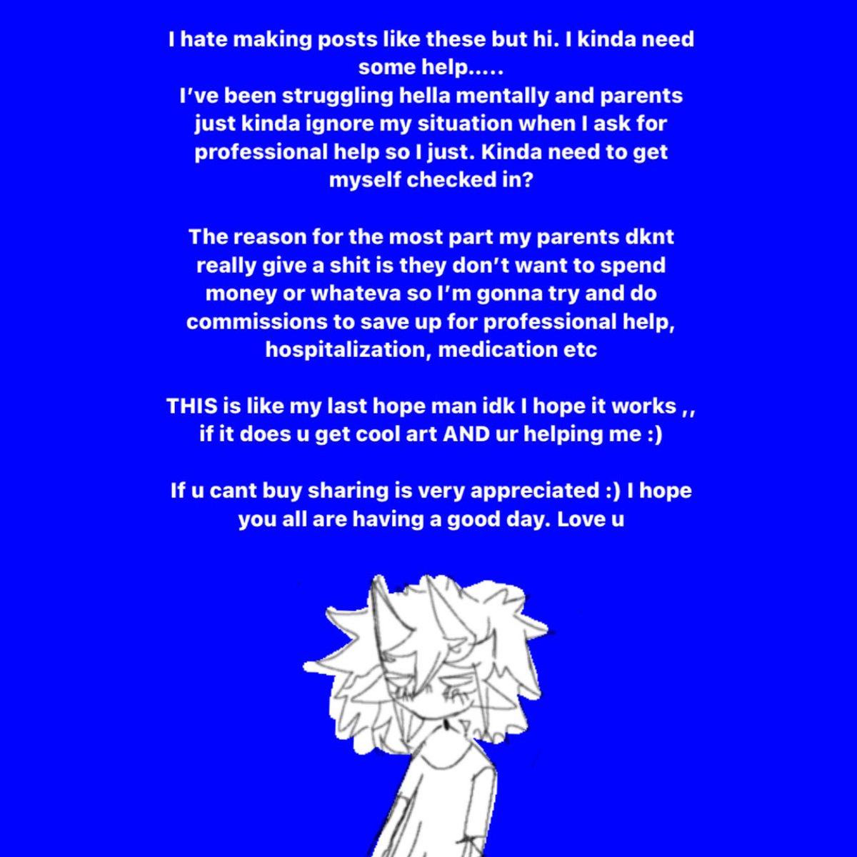 SLASHERFlLMS's tweet photo. // suicide ment 

Hai i need a bit of help,,,, I posted this to Instagram so I post here to….. rts appreciated :3 https://t.co/HfWaz6PVp4
