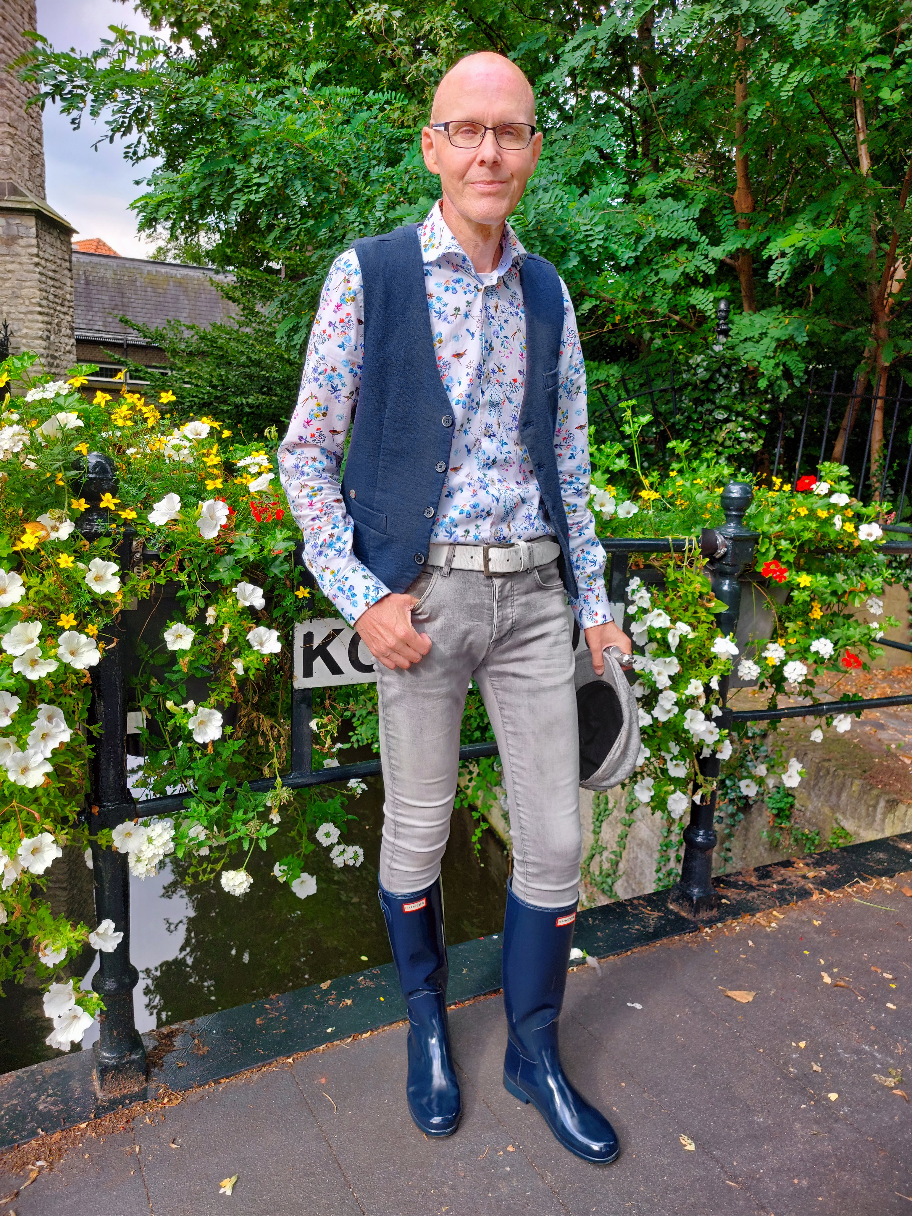 John on X Final 3 pics of Monday afternoon s walk in my Hunter Refined Slim Fit Tall Gloss Navy wellies HunterBoots Hunter Boots Wellies Rainboots Rubberboots Refined Tall Gloss Slimfit Navy