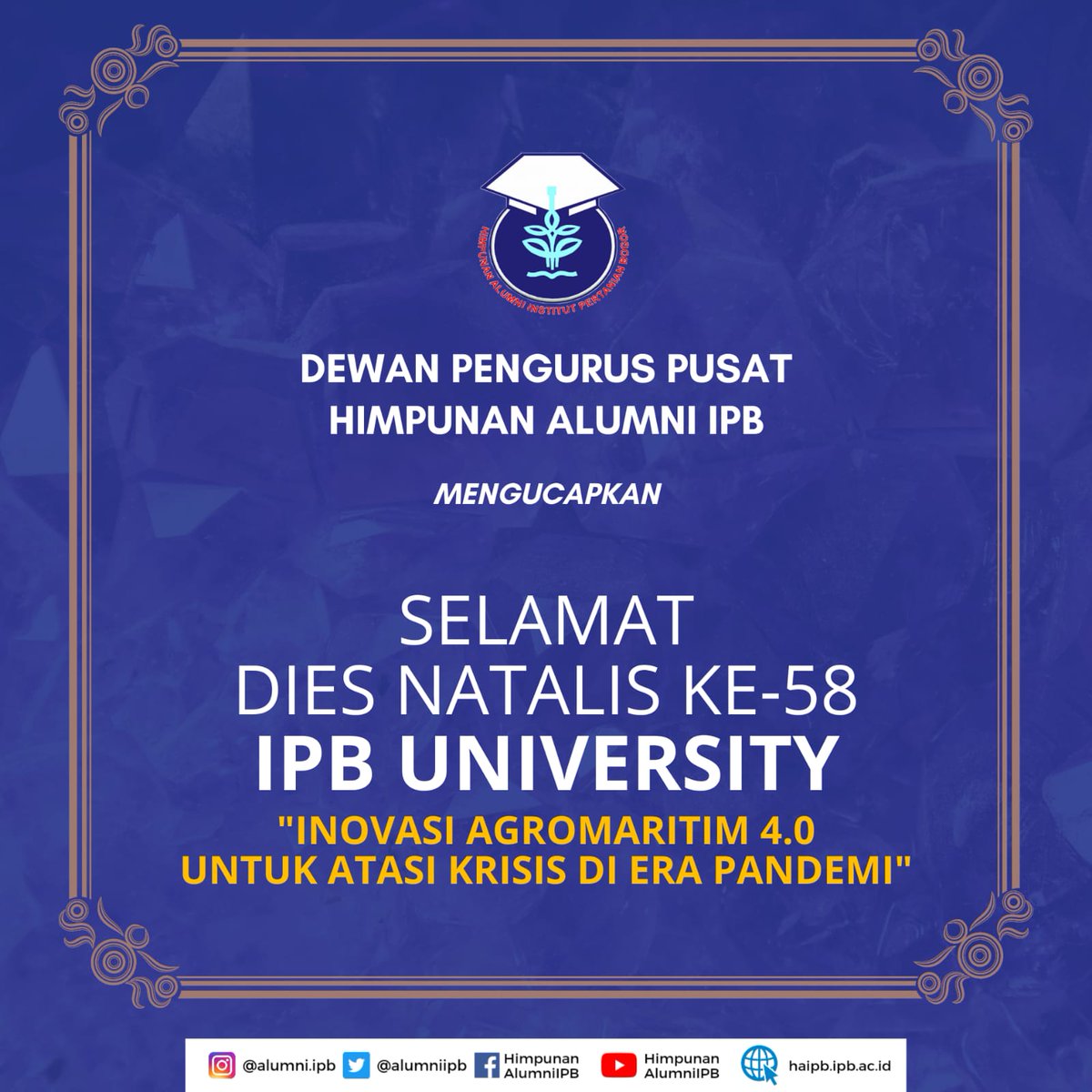 Himpunan Alumni IPB tweet media