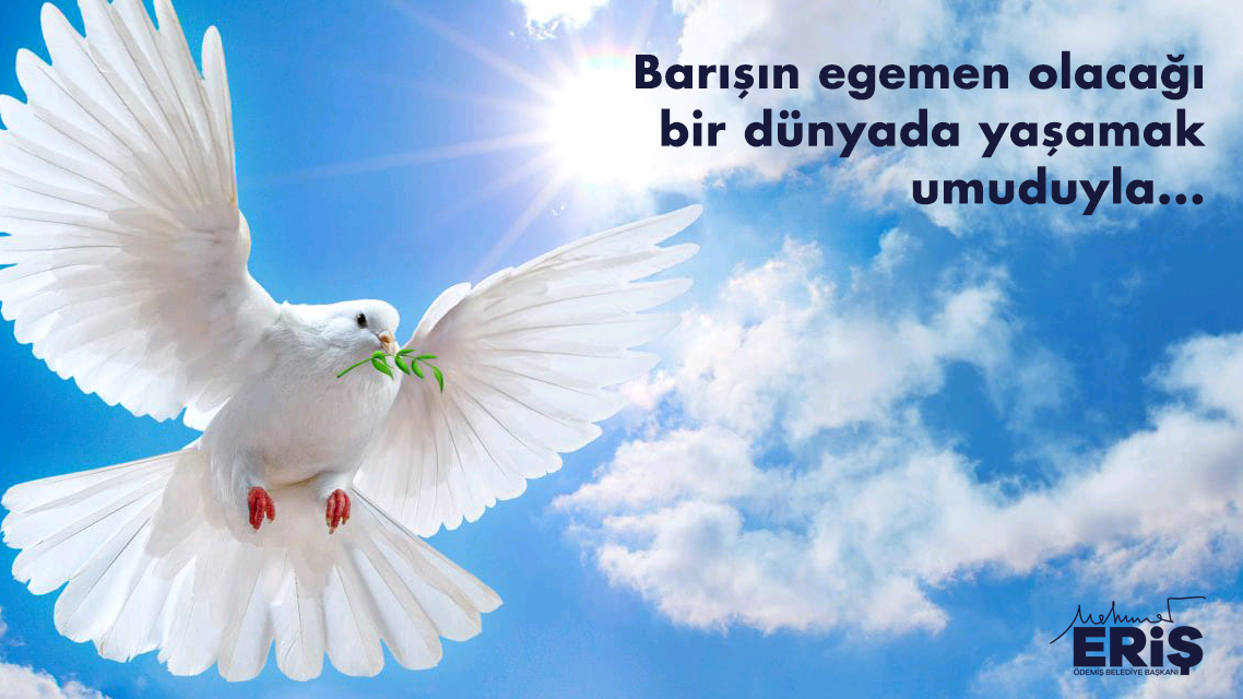 🕊Barışın egemen olacağı bir dünyada yaşamak umuduyla...🕊

1 Eylül #DünyaBarışGünü kutlu olsun!