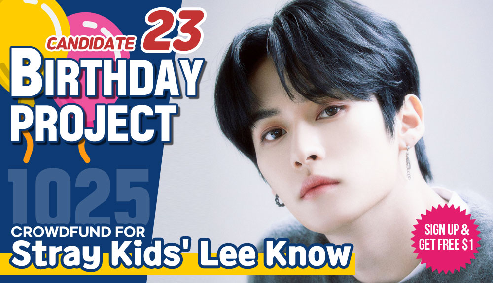 [Candidate 23] #StrayKids' #LeeKnow

Crowdfund a Birthday ad for him!
▶bit.ly/3marapu

Idol with the most crowdfunded SARANG POINTS receives additional $500 POINTS which guarantees subway ads

Most Like+RT get additional $100~300 POINTS!

#리노 #リノ #ストレイキッズ