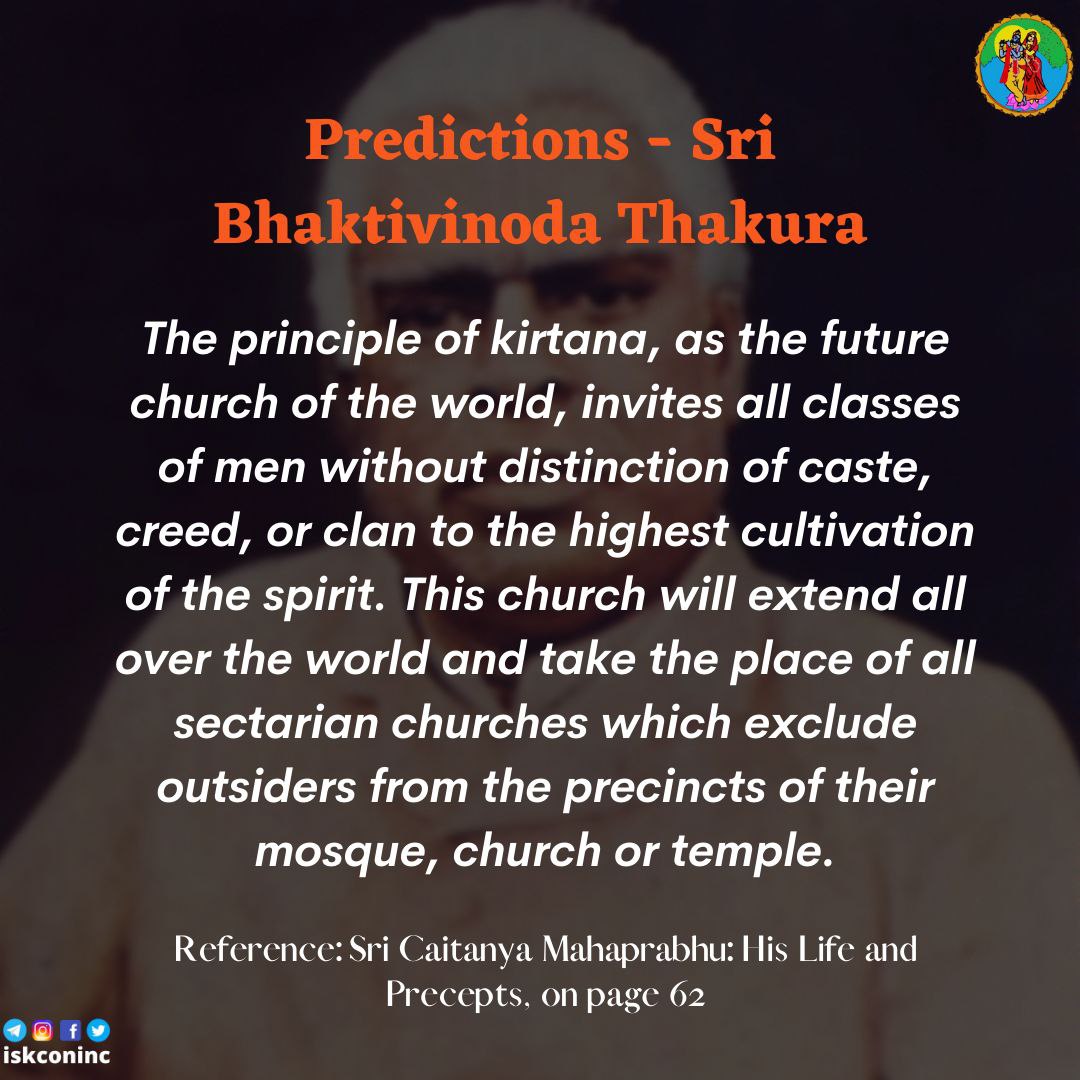 iskconhubli108's tweet photo. Srila Prabhupada's appearance was predicted long before #prabhupada125 https://t.co/4TtwLcM7MJ