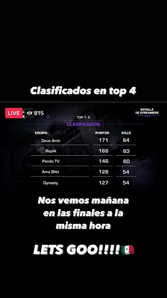 Nos vemos mañana😈