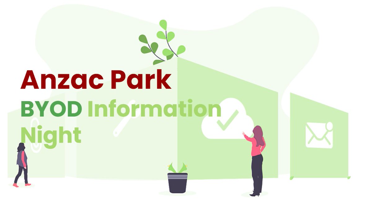 Our Year 2 Parent Information Evening about Anzac Park's Years 3-6 BYOD program is being held tonight at 7pm via Zoom. We will share how this program provides our students with opportunities to engage in rich, purposeful and differentiated learning experiences. Register now!