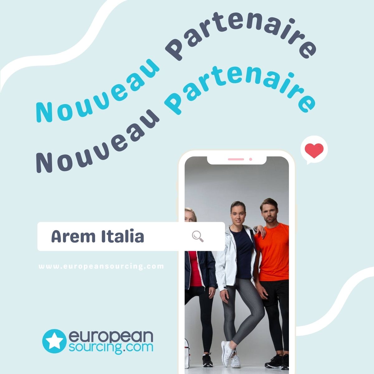 ES__Group's tweet image. 💻 Nouveau partenaire : Arem Italia Srl  !

Fondée en 1979, #AremItalia est spécialisée dans le secteur du textile promotionnel, des accessoires et des vêtements personnalisés.
Découvrez tous les produits de ce nouveau fournisseur, ici : swll.to/9Jm4x6Q