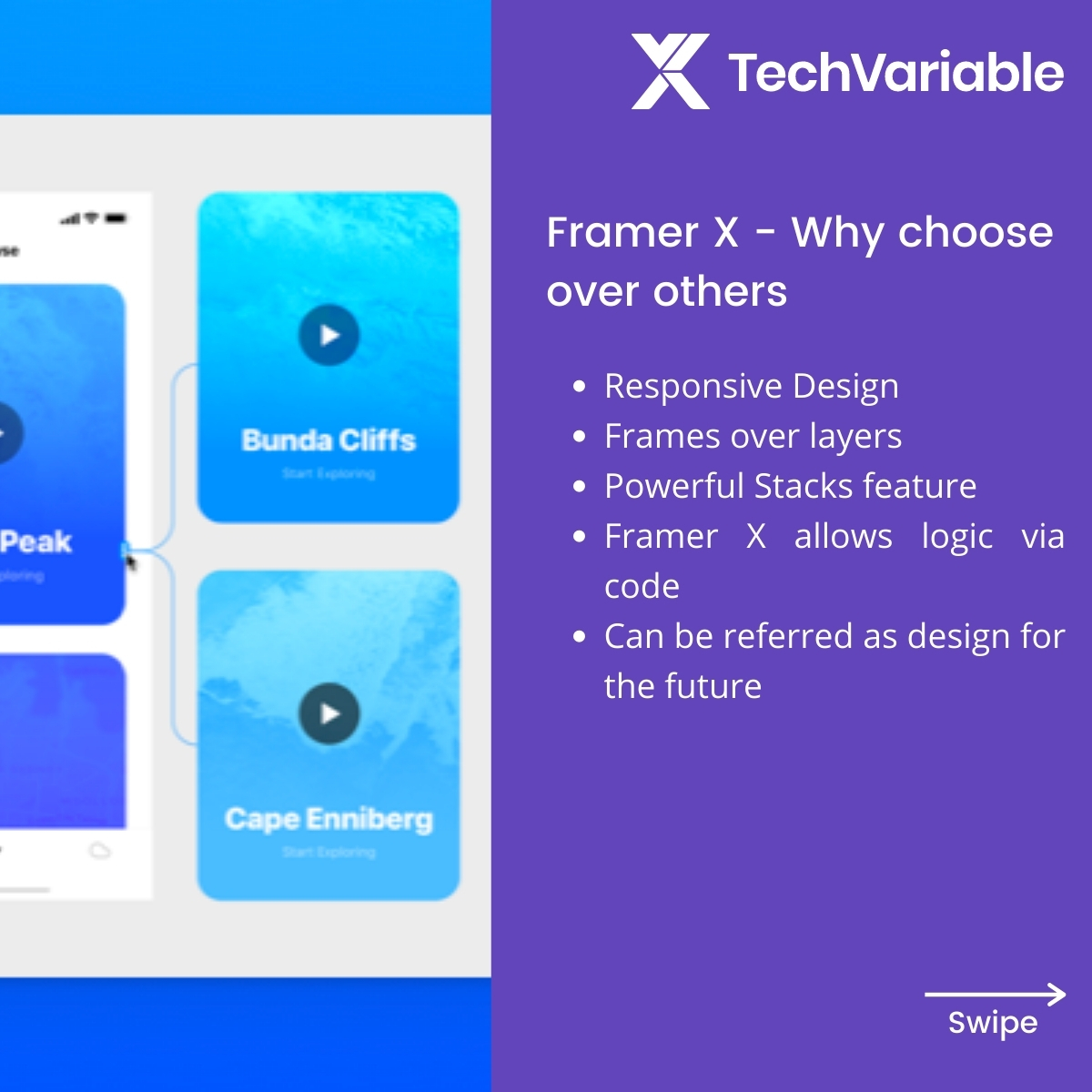 TechVariable_'s tweet photo. Today, we share our views on the most preferred UI/UX tool for designing your website interface.
Do you agree with us or you’d prefer other tools for designing your website? Feel free to share your views.
#programmingtips #webdesign #webdevelopment #TechVariable https://t.co/tEd7kYTCcA