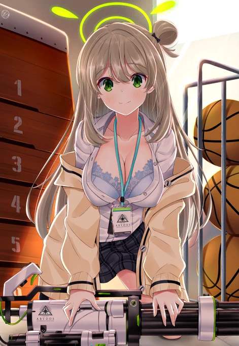 Time capsule (2021/3) 
And also a Happy Birthday to my BA waifu, Nonomi~🎂🎉🥳   #ブルアカ 