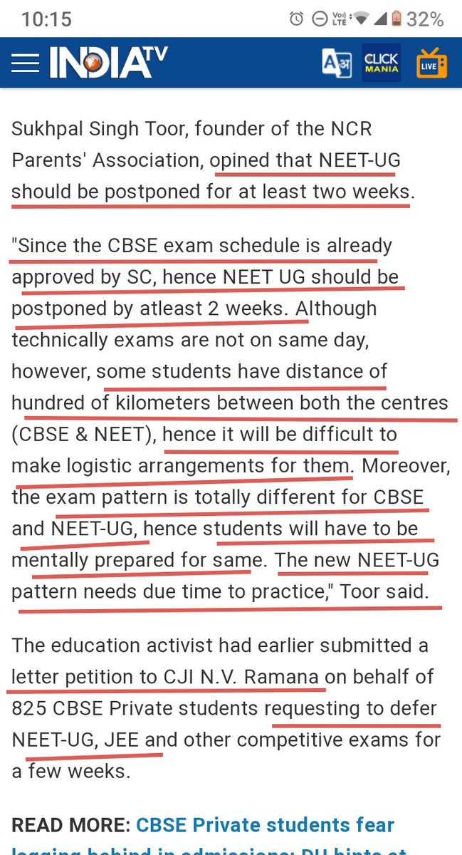 ActivistSukhpal's tweet photo. #RescheduleNEETUG
Req Honb. @dpradhanbjp Sir , a fine ex-student leader himself, 2 stand with students in tough times.Pls initiate dialogue,Sir. 
TXS @NidhiTanejaa Ma'am 4 being torchbearer in reporting genuine students' concerns.
@ActivistSukhpal @NcrParents
#CBSE_StateStudents https://t.co/T12OrKs8e3