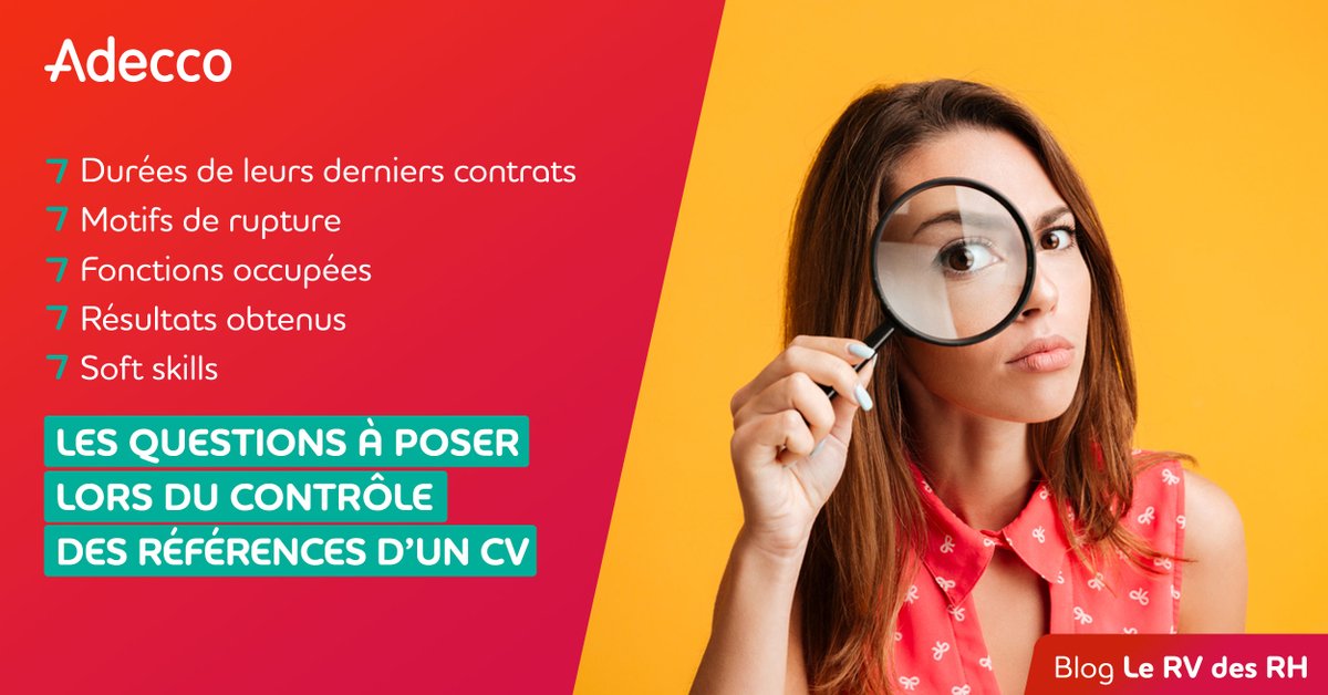 [ #Blog 💡 ] - Entretiens de #recrutement, tests ou encore mises en situation professionnelle… Et si vous complétiez votre panoplie d’outils d’évaluation par le contrôle des références professionnelles du #CV de vos candidats ?  ▶️ fal.cn/3hRsP ◀️