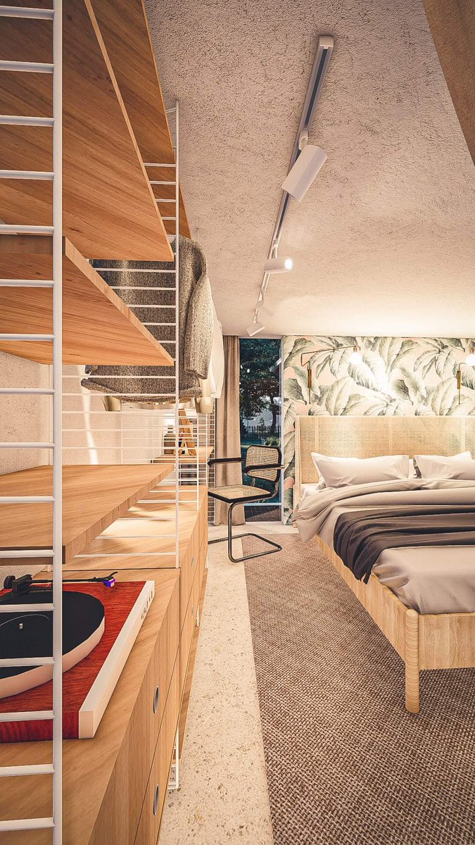 design_parc's tweet photo. 𝙈𝙐𝙇𝘽𝙀𝙍𝙍𝙔 𝘾𝘼𝘽𝙄𝙉𝙎 𝙄𝙉𝙏𝙀𝙍𝙄𝙊𝙍𝙎
by Design Parc Studio l Architecture &amp; Design

Micro-living residential cabin complex aims to provide the family a place of serenity away from the urban jungle. Every cabin has a 30sqm floor area.
#DesignwithPurpose
#AWalkInthePARC https://t.co/6PBCnPbM1V