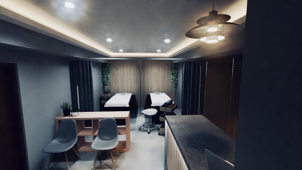 Tokyo Space Design Lab Kenta エステサロン3dパース C Tokyo Space Design Lab エステサロン内装 ヘアサロン内装 ヘアサロンインテリア エステサロンインテリア ネイルサロン ネイルサロン内装 ネイルサロンインテリア