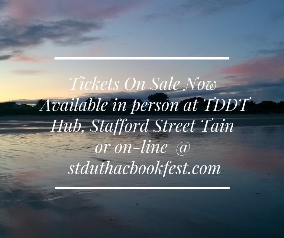 We’re delighted to announce that tickets are on sale now! 

stduthacbookfest.com/author-events