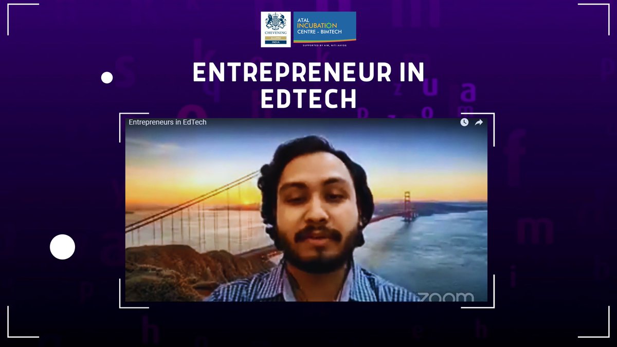 aicbimtech's tweet photo. Our incredible speakers sharing insights and facts during the sessions on "Entrepreneurs In EdTech", at our 7th Saturday Round Table on Entrepreneurship powered by @aicbimtech  and @CheveningIndia

Stay tuned for the 8th Saturday Round Table.

#STROE https://t.co/y6ZTfAkZhT