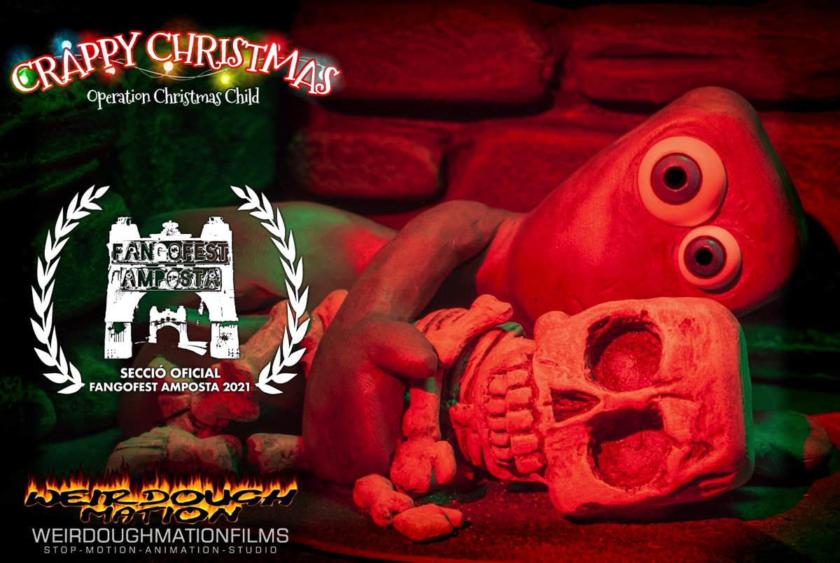 #crappychristmas hits #Spain !
#fangofest #amposta starts today !
