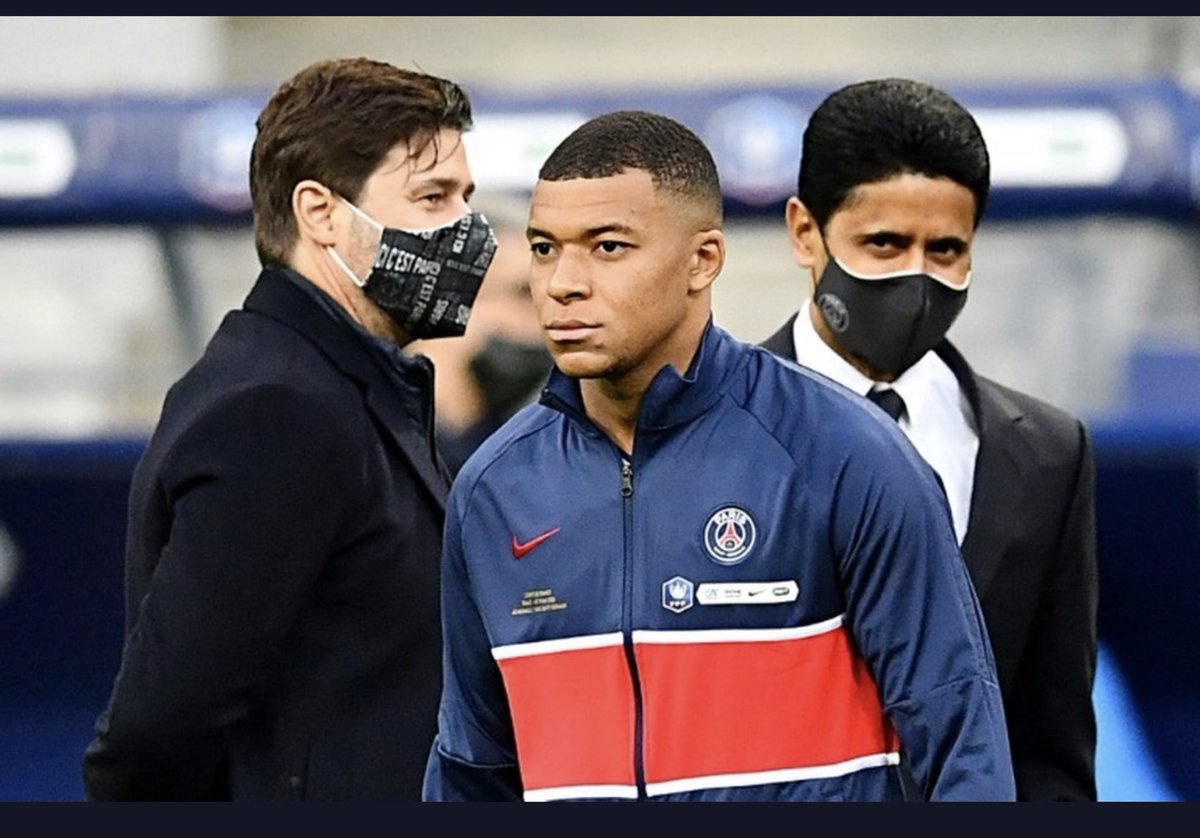 lamacope's tweet photo. Reflexión 
Si el Madrid tiene un acuerdo con Mbappe porque ha puesto sobre la mesa 200 millónes
a) gesto del Madrid hacia  el chaval para demostrarle que lo quiere
b ) porque lo necesita ya para el proyecto deportivo 21-22
c) porque teme que el Emir en un año le convenza https://t.co/cAtukPg3OJ