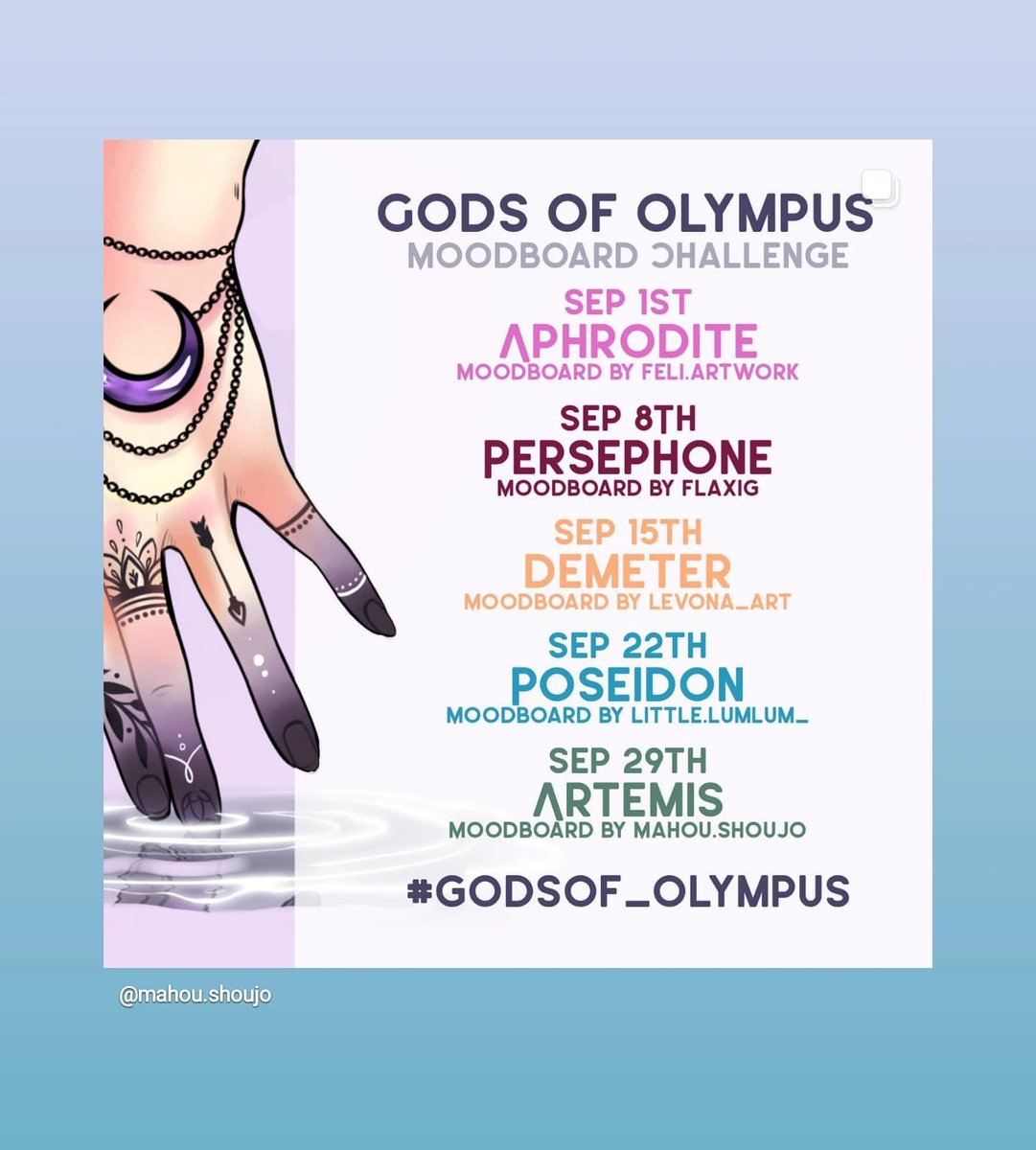 glittergeek87's tweet photo. Participating in #godsof_olympus moodboard challenge on insta.
Week one is Aphrodite and I took inspiration from the story of her being born from seafoam. Her hairstyle and body shape inspired by @used_bandaid Aphrodite from Lore Olympus 

#loreolympus #Aphrodite #goddess https://t.co/tBpuMq8YU4