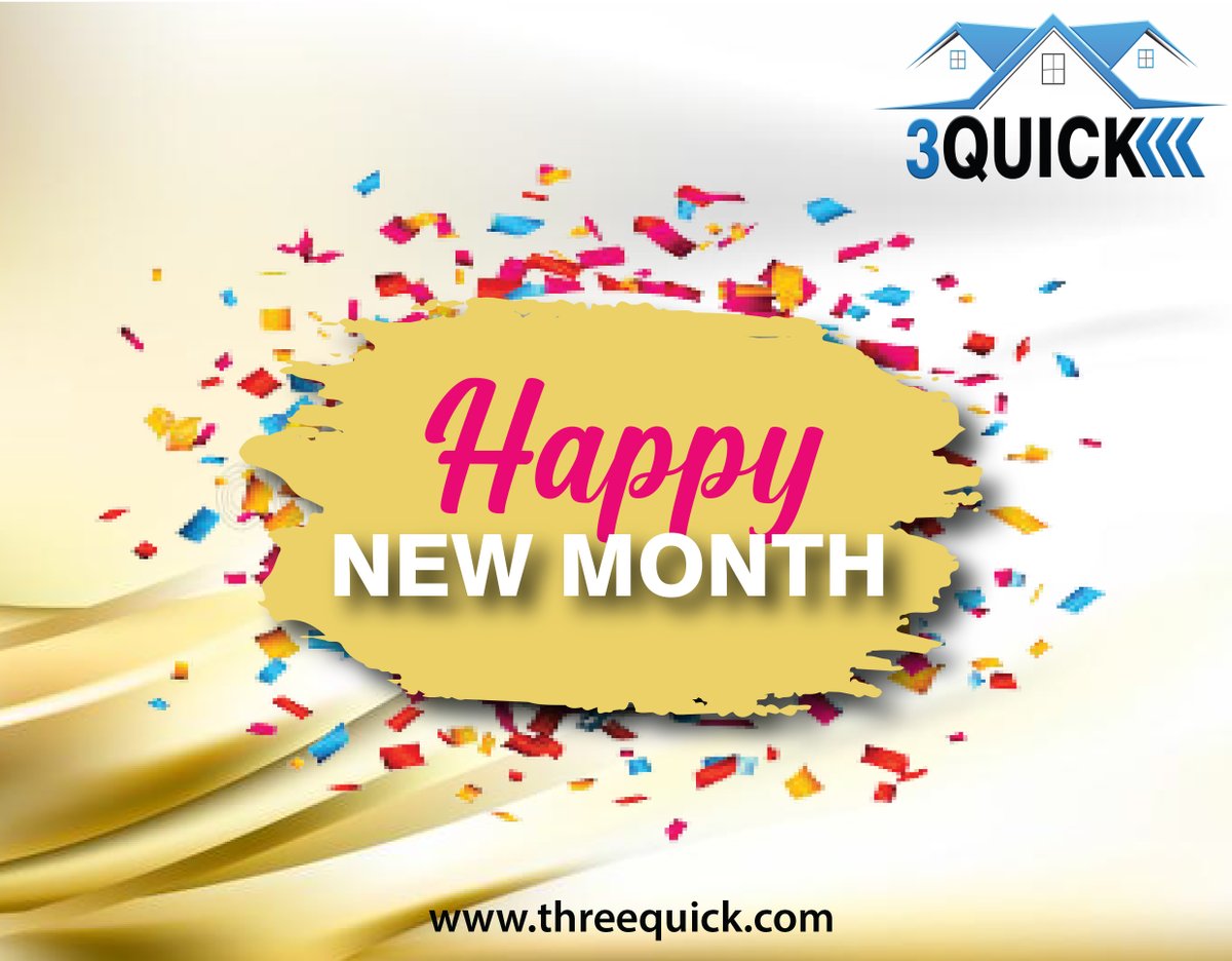 threequick's tweet image. Threequick wishes you and blessed and happy new month