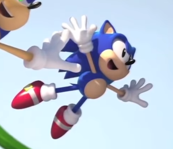 Showin on X: Quick render of Marza Classic Sonic!