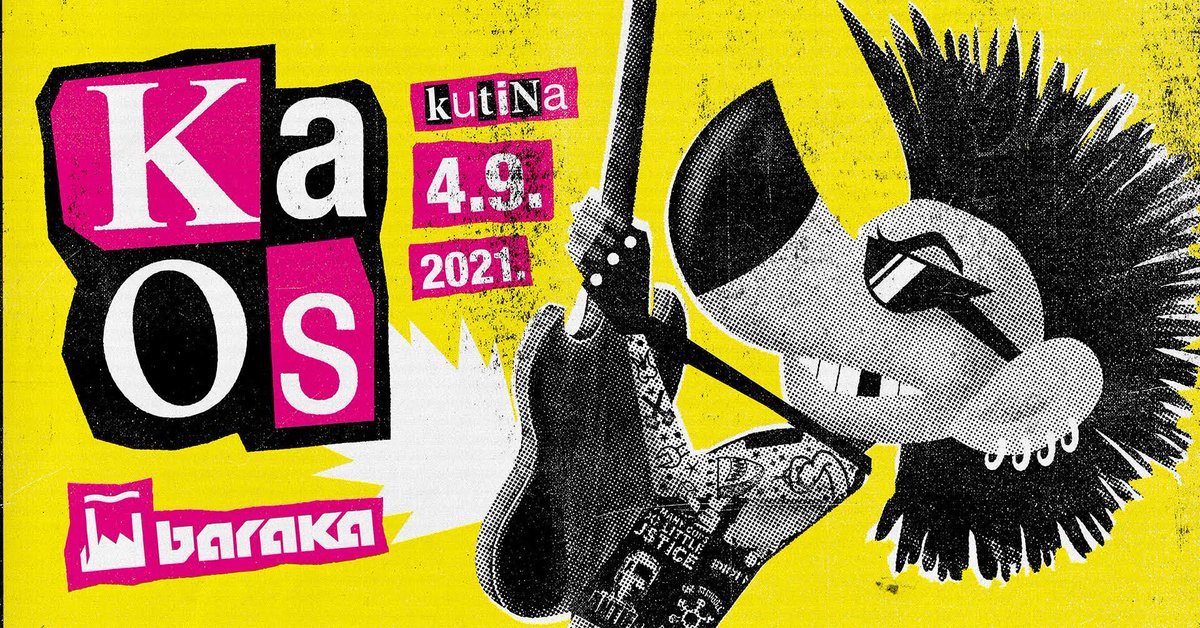 22. Organizirani kaos / Dvorište Baraka Kutina / 04.09.2021. Nakon pun kurac vremena penjemo se na stejdž, sviramo tužne ljubavne pjesme i mrzimo fašiste! Vidimo se drugovi, Oi!
