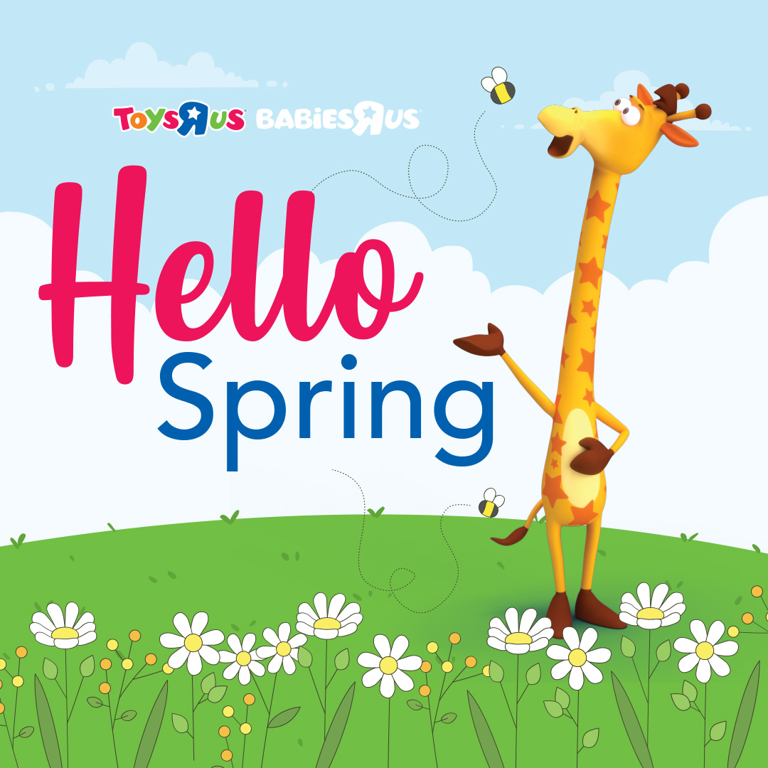 Where flowers bloom, so does hope - Lady Bird Johnson

Happy Spring Day to our Toys R Us Family 🌻

How are you welcoming the new season?