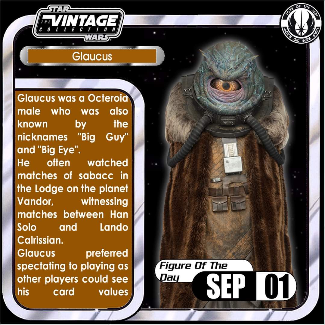 ToysJedi's tweet photo. #ActionFigureOfTheDay #Glaucus from #SoloAStarWarsStory #NotMade. This figure would need to be on the same scale as Ephant Mon or Hermi Odle to do him justice. That said, I'd love him in the collection, especially with what Hasbro could do with that giant eyeball. #ComeOnHasbro ! https://t.co/3CqGTlTvor