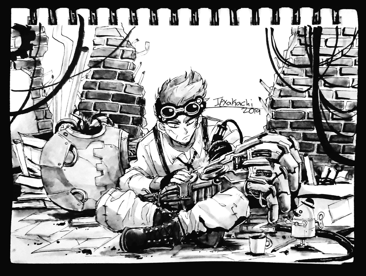 10. Traditional art or digital
Honestly speaking both mediums are great in their own way. Digital leaves SO MUCH more room for me to do full blown illustrations w/ unlimited brushes/colours/tools/etc but something bout traditional and its physical, one chance to get it right, 1/