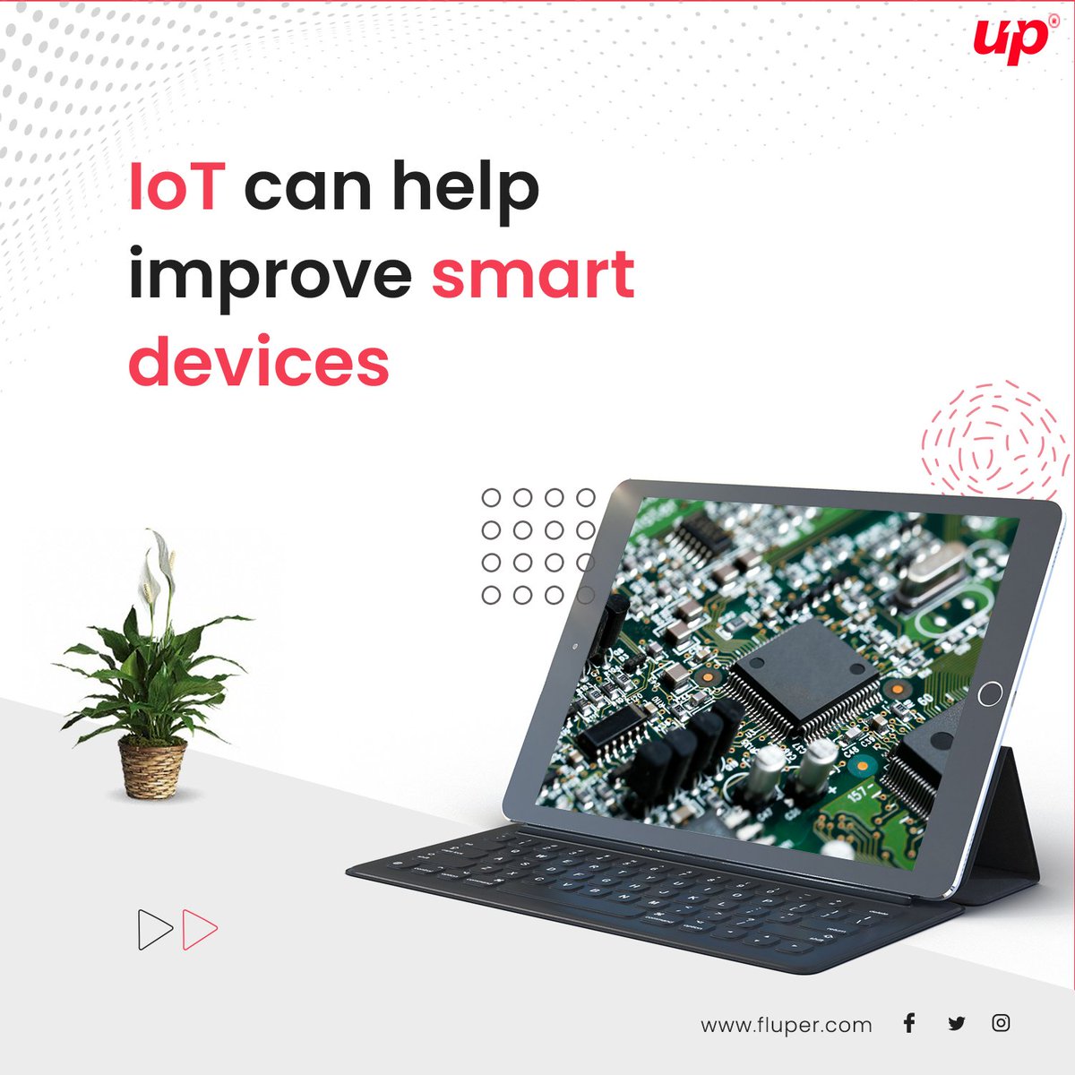FluperOfficial's tweet image. IoT( Internet of Things) integration can help improve the performance of smart devices and wearables.

#fluper #mobileappstatistics #mobileapps #appdevelopers #appdevelopmentcompany #uaemobileagency