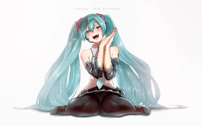 ミク誕!おめでと!!!#初音ミク誕生祭2021 #初音ミク生誕祭2021 