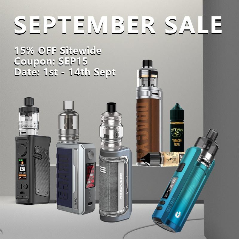 🌈🌈
🔝HealthCabin - September Sale 2021🔥

🌸15% OFF Sitewide with Coupon Code: SEP15
📅Date: 1st - 14th Sept, 2021
>
More details:👇
healthcabin.net/blog/september…
>
Shop:👇
healthcabin.net
>
#healthcabin #septembersale #vapewholesale #vape #vapelife #vapenation #vapecommunity