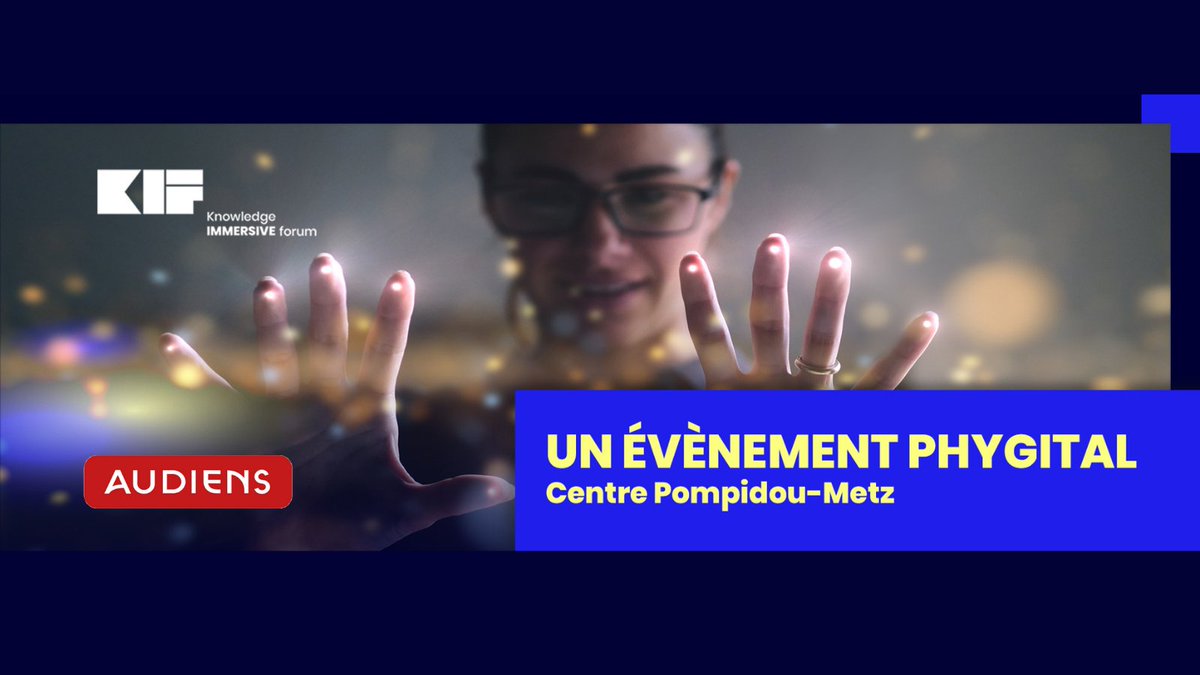 GroupeAudiens's tweet photo. #KIF2021 🌐
Audiens est fier de participer et d’intervenir à ce nouveau rendez-vous dédié à la création digitale au service de la culture et du savoir. 
👉 Retrouvez l’intervention de @FredOlivennes à 16h sur la modification des modes de production &amp; le travail par l'immersion. https://t.co/erfMOHd81u