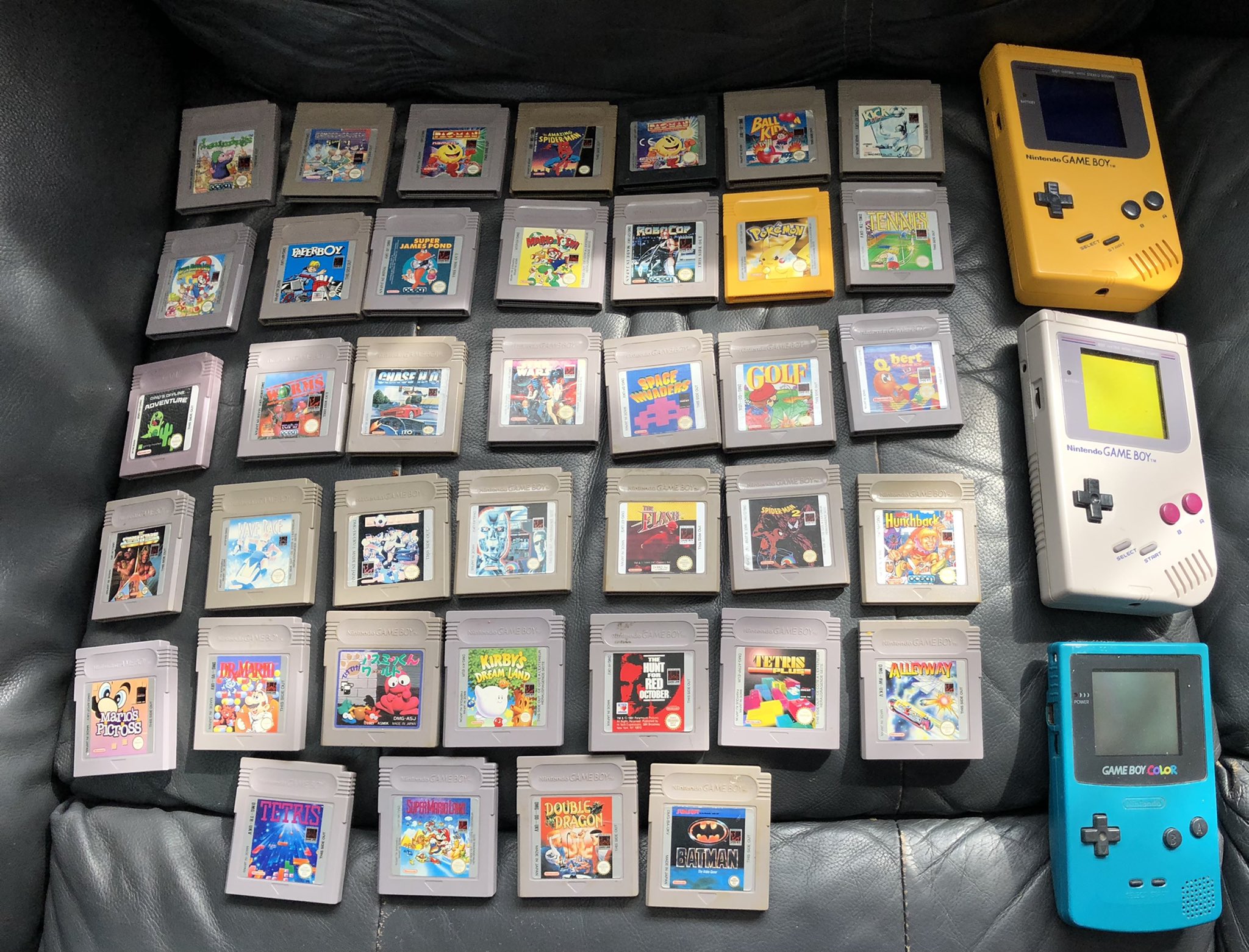 Dunktech on Twitter: the last 31 days I've enjoyed playing a #gameboy game a day. Reminded me how great the gameboy really was. Heres the games laid out your viewing
