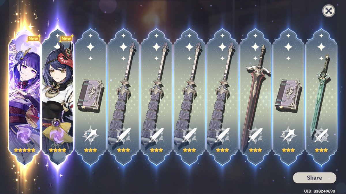 guess what I pulled on my 3rd 10 pull #GenshinImpact