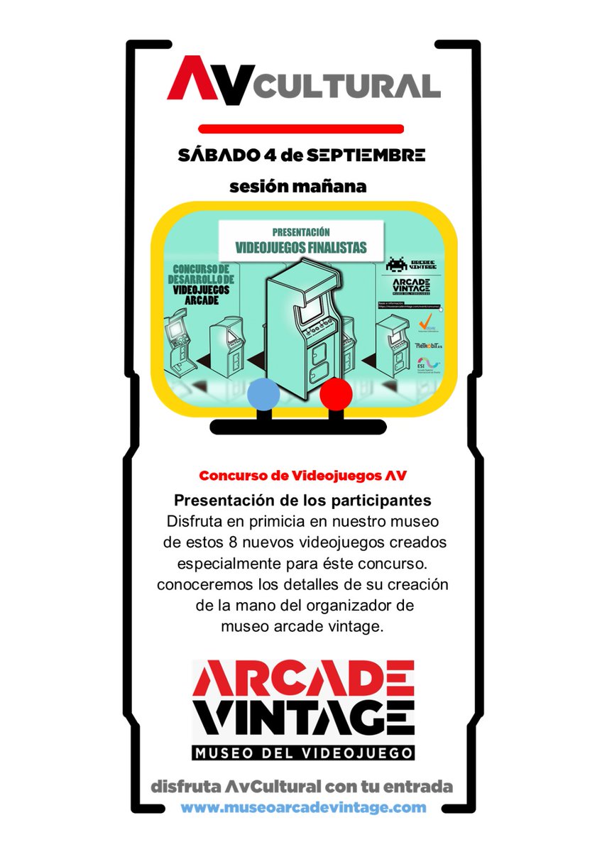 Museo Arcade Vintage tweet media