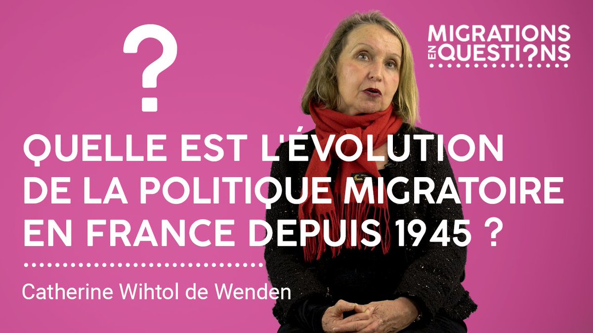"Moratoire sur l'#immigration : Michel Barnier promet d'aller jusqu'au bout" &gt;eur1.fr/nAD4Dnw 
La politique migratoire de la #France depuis 1945, expliquée dans cette 📽️👇: C. Withol de Wenden, prof. émérite <a href="/sciencespo/">Sciences Po</a> &amp; dir. de recherche <a href="/CNRS/">CNRS 🌍</a> 
migrationsenquestions.fr/question_repon…