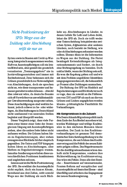 VRietig's tweet photo. ✅3. Migrants without legal status: CDU/CSU and FDP focus on #returns & #deportations, while Greens focus on #regularizations. The SPD remains remarkably vague – giving them maximum flexibility for coalition talks. https://t.co/AQ8lh4wGxw